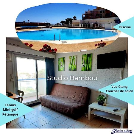 Studio Bambou - Piscine - Acces Direct A La Plage - Lydia Playa Apartment Le Barcares Exterior photo